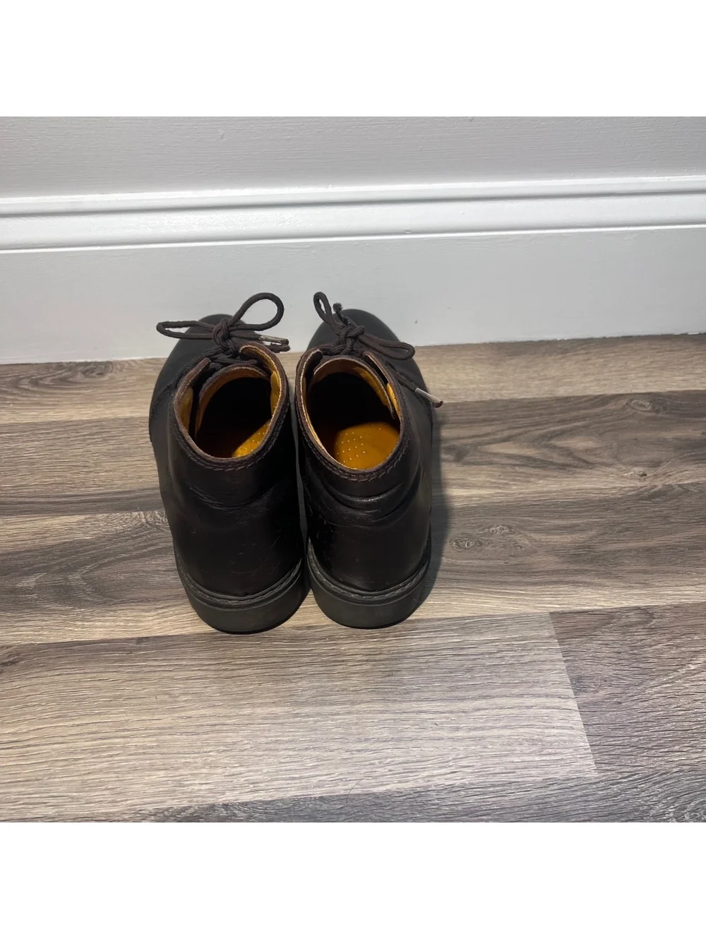 Havana Joe black leather chukka boots Women's Size 8.5 (39)